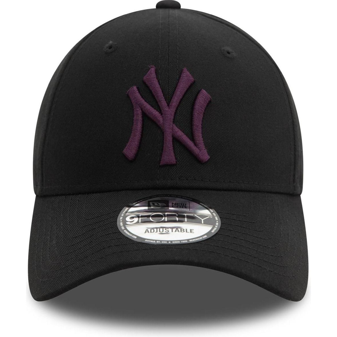 Thumbnail - New Era, Herren, Cap, 9Forty Strapback Cap - New York Yankees schwarz, Schwarz
