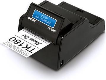 Produktbild Custom TK180, Transfert thermique, 300 x 300 DPI, 200 mm/sec, Avec fil, Noir (RS-232, Ethernet, USB 2.0)