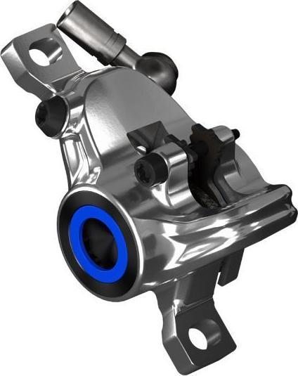Magura MT Trail Carbon brake caliper for 2 pistons with brake pads rear wheel (Rear brake, Brake kit, 2)