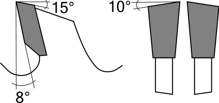 Productafbeelding Edessö Cirkelzaagblad precisie op maat VW, HW 250x3,2/2,2x30 Z=80 VW