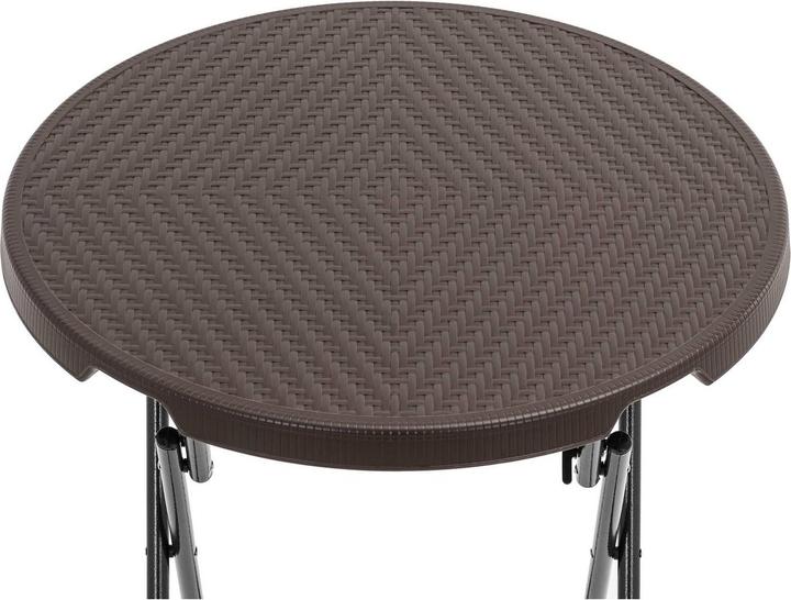 Produktbild Uniprodo Klapptisch gross Klapptisch Gastro-Klapptisch 75 kg 79 x 79 x 110 cm schwarz