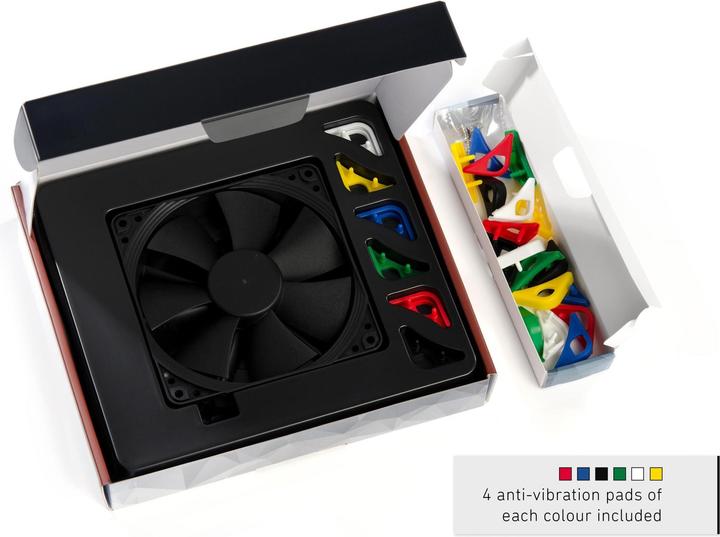 Image du produit Noctua NF-F12 PWM chromax.black.swap (120 mm, 1x)