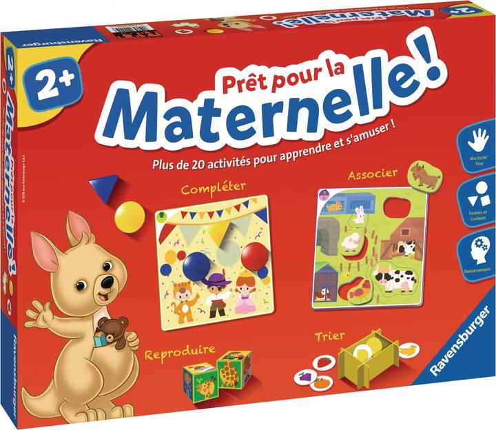 Produktbild Ravensburger Prêt pour la maternelle (Französisch, 2 - 4 Jahre)