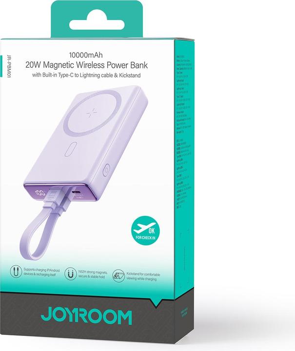 Produktbild Joyroom JR-PBM01 (10000 mAh, 20 W, 38.50 Wh)