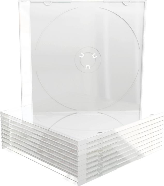 Immagine prodotto MediaRange Manicotto CD vuoto stretto per 2 Dics transpa. 10x