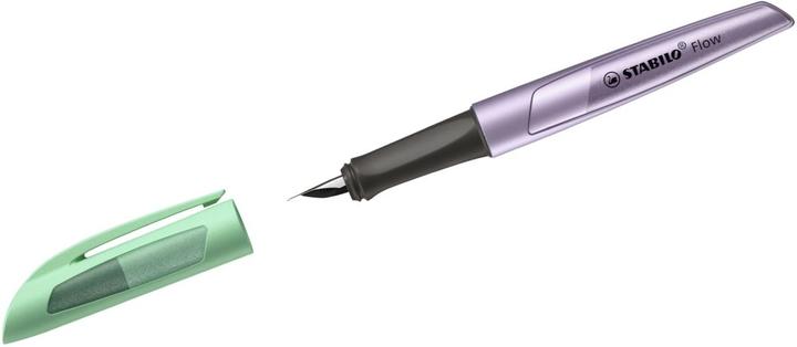 Produktbild STABILO Flow COSMETIC Füller (Green, Violet, 1 x)