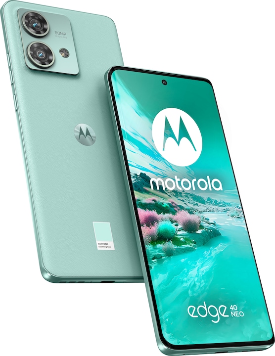 Motorola Edge 40 Neo (256 GB, Mare Rilassante, 6.55", Doppia SIM, 50 Mpx, 5G)