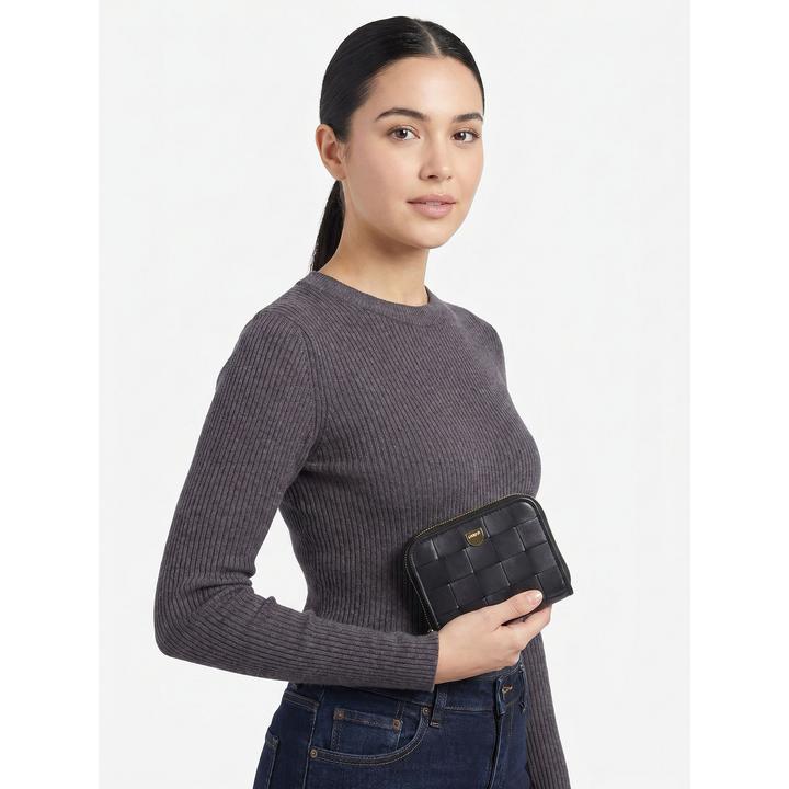 Produktbild Dudu Woven Geldbörse Leder 10 cm