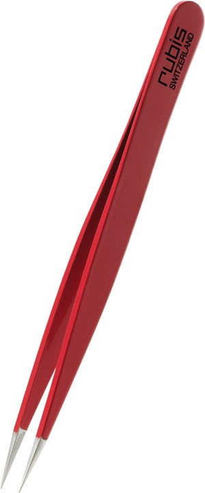 Actual product image Rubis Tweezers pointed