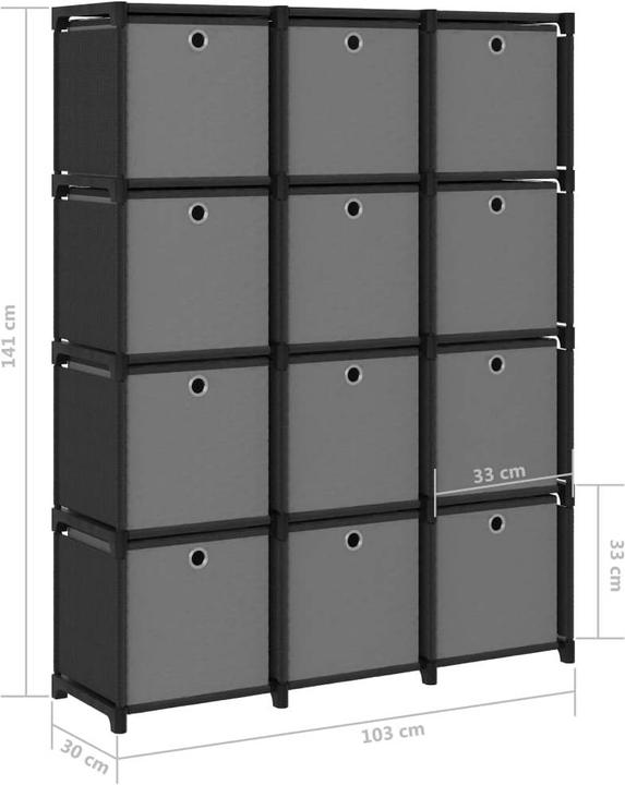 Image du produit vidaXL Berkie (103 x 30 x 141 cm)