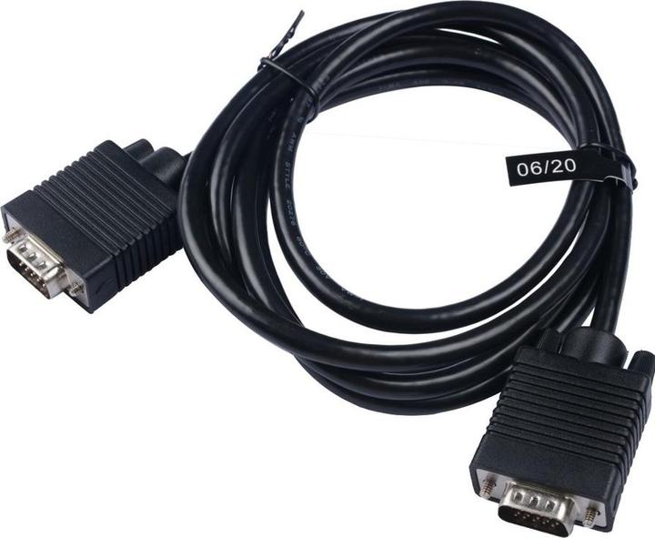 Image du produit V7 VGA CABLE 1080P 2M 6.6FT BLACK (2 m)