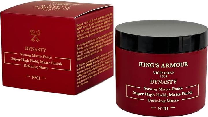 Produktbild King's Armour DYNASTY Strong Matte Paste 110 ml (Haargel, 110 ml)