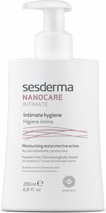 Sesderma NANOCARE INTIMATE higiene íntima 200 ml (200 ml, Intimgel)