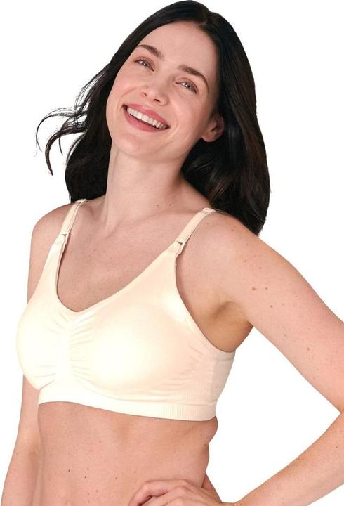 Actual product image Medela 3-in-1 nursing and pumping bra - Chai - (XL)