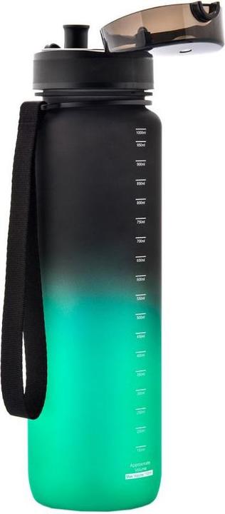 Image du produit Ty Stepper Meteor Bidon sportowy Meteor 1000 ml czarny/zielony (1 l)