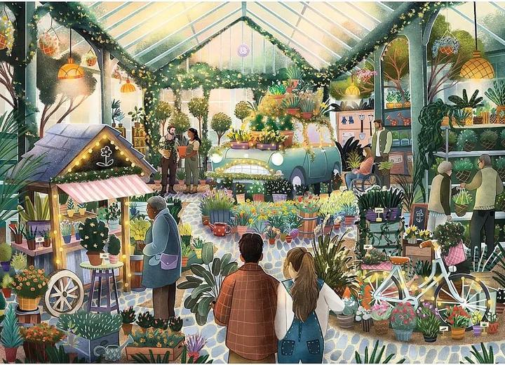 Produktbild Falcon Puzzle 1000 pieces - The Garden Centre (1000 pieces) (1000 Teile)