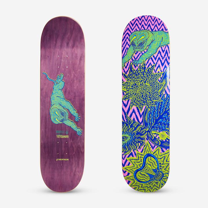 Image du produit Decathlon Skateboarddeck Ahorn DK500 Popsicle Grafik (8.50")