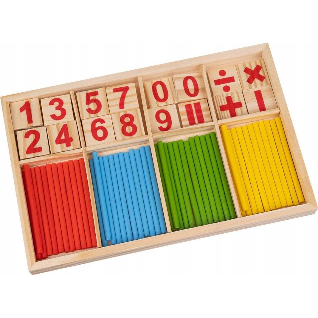 Kruzzel Zählstäbe - Verschiedene Farben