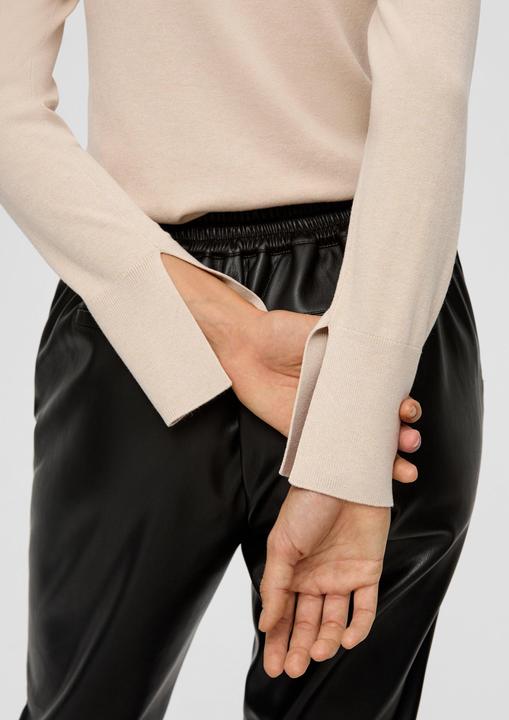 Produktbild S.Oliver Strickpullover Rollkragenpullover aus Viskosemix (48)