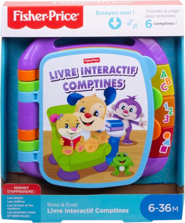 Immagine prodotto Fisher-Price Ridi e impara le filastrocche (Francese)