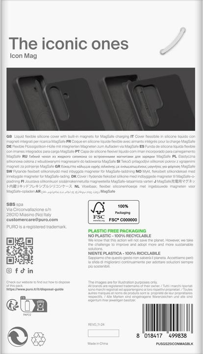 Actual product image Puro Backcover (Samsung Galaxy S25)