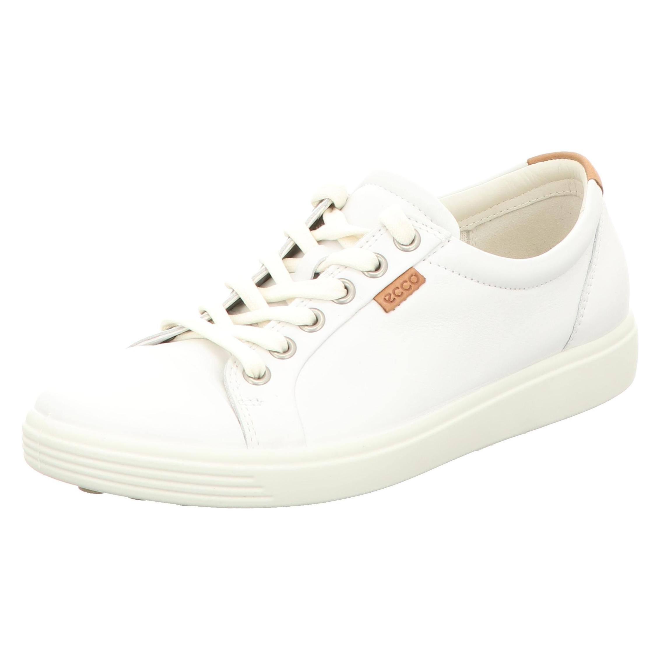 Ecco, Vrouwen, Sneakers, Zacht 7, Wit, (41)