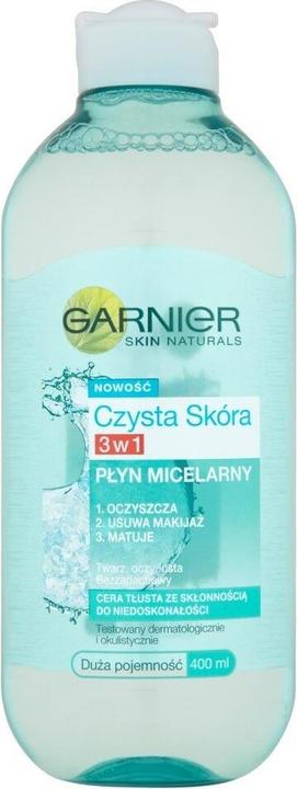 Produktbild Garnier Pure Score 3In1 Micellar Liquid 400Ml (Mizellenwasser, 400 ml)