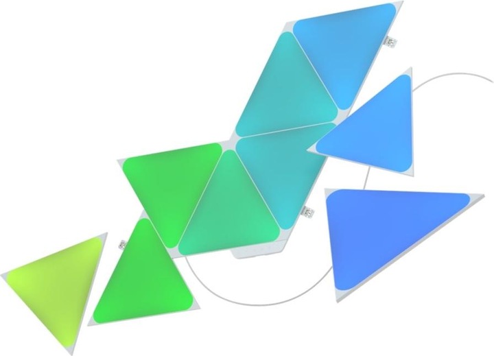 Image du produit Nanoleaf Shapes Triangles Smarter Kit 15 (80 lm)