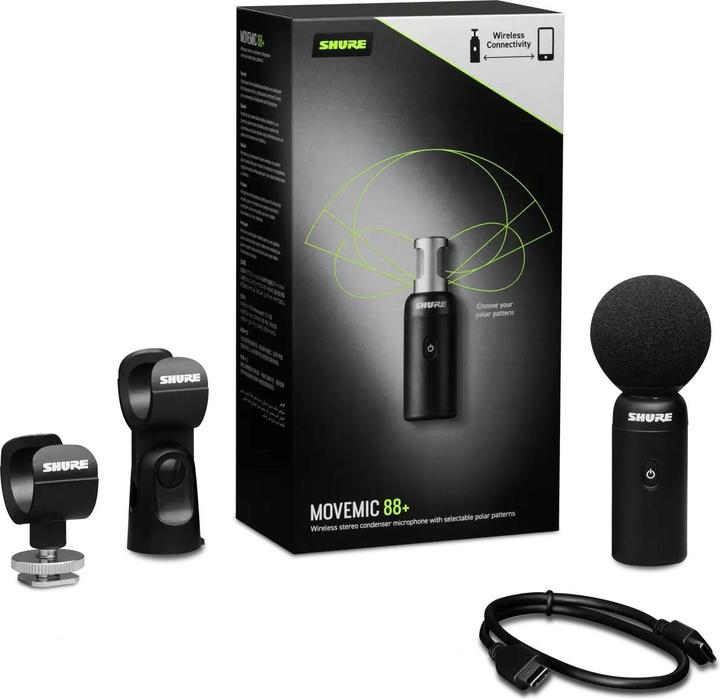 Actual product image Shure Mikrofon MoveMic 88+W