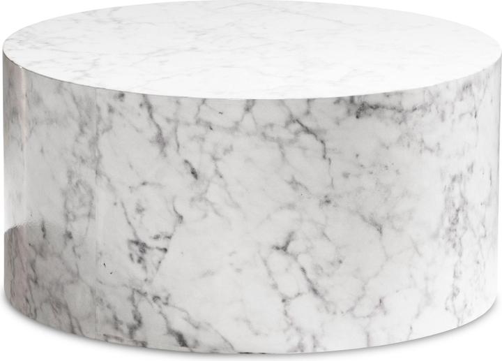 Weiss (Marmor-Hochglanz-Optik)