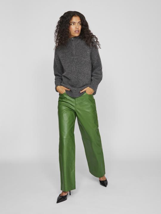 Image du produit Vila Pull en tricot à col roulé zippé (XS)