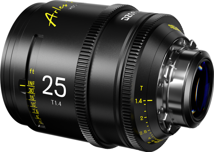 Actual product image Dzofilm Arles 25mm T1.4 FF/VV Prime Cine Lens for PL (metric) (L-Mount, full size)