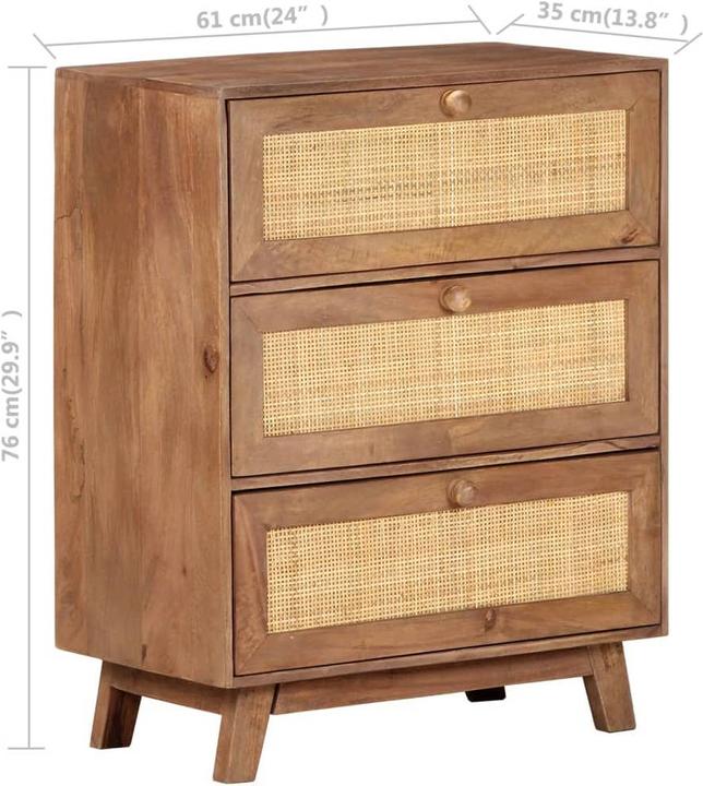 Produktbild vidaXL Sideboard (35 x 61 x 76 cm)