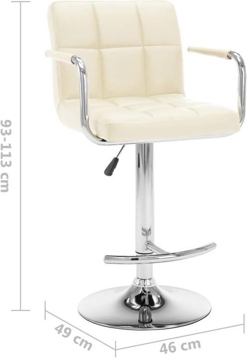 Actual product image vidaXL Bar stool