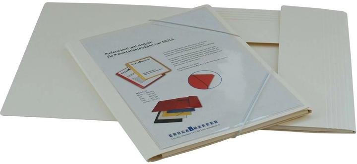 Erola Presspan A4 - mit Sichttasche - 3 Klappen (A4, 1x)