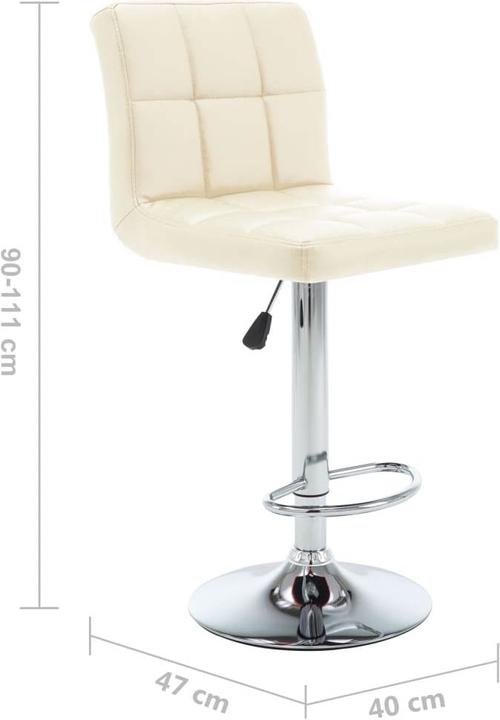 Actual product image vidaXL Barhocker