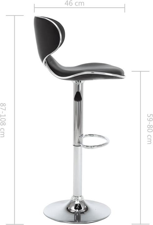 Actual product image vidaXL Barstuhl