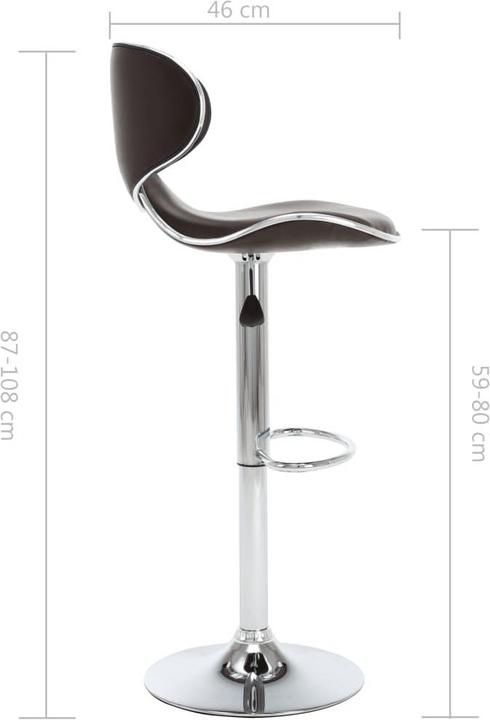 Produktbild vidaXL Barstuhl