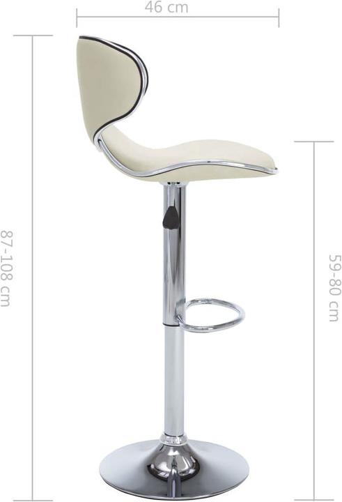 Actual product image vidaXL Barstuhl