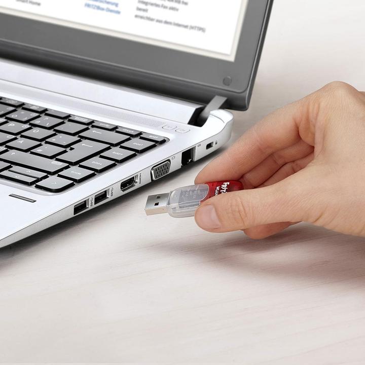 Productafbeelding FRITZ! WLAN Stick AC 430 MU-MIMO (USB 2.0)