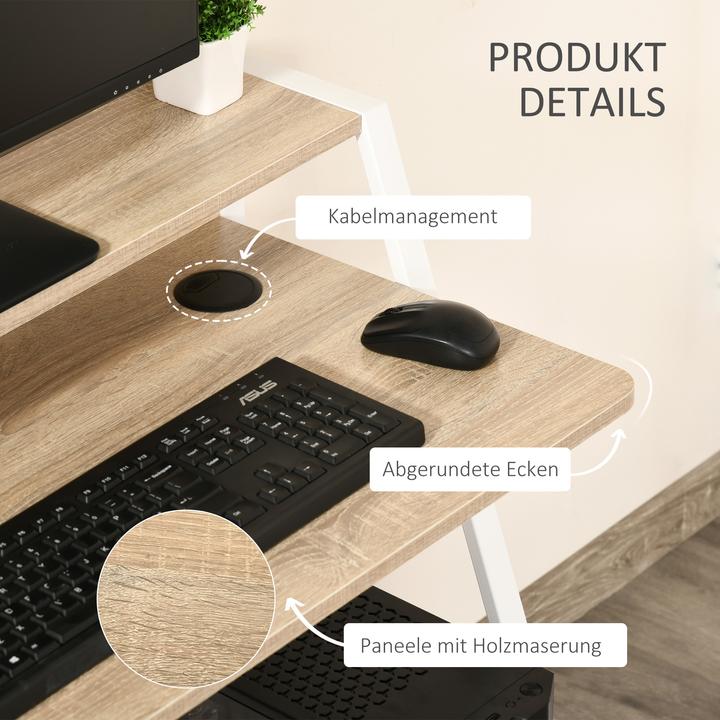 Actual product image Homcom Desk (84 x 45 x 85 cm)