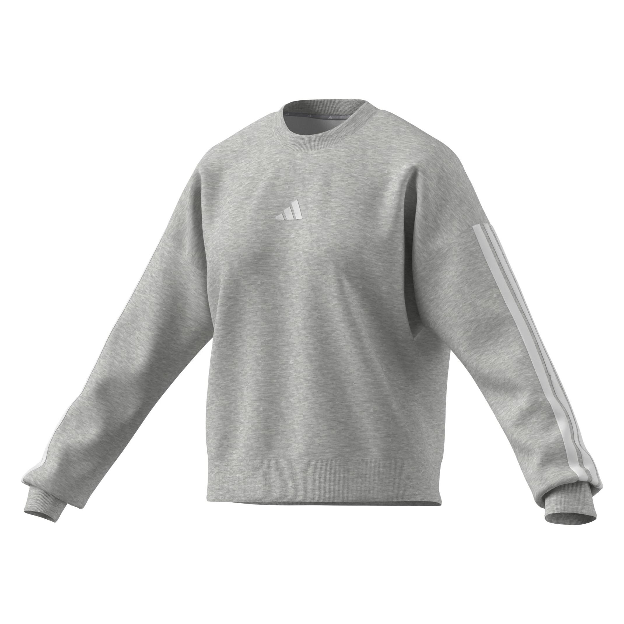 Adidas, Damen, Pullover, Essentials, Weiss, Grau, (Xxs)