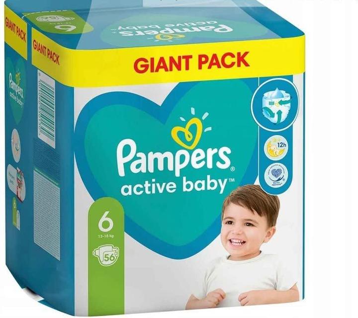Produktbild Pampers Active Baby (Gr. 5, Halbmonatsbox, 64 Stk.)