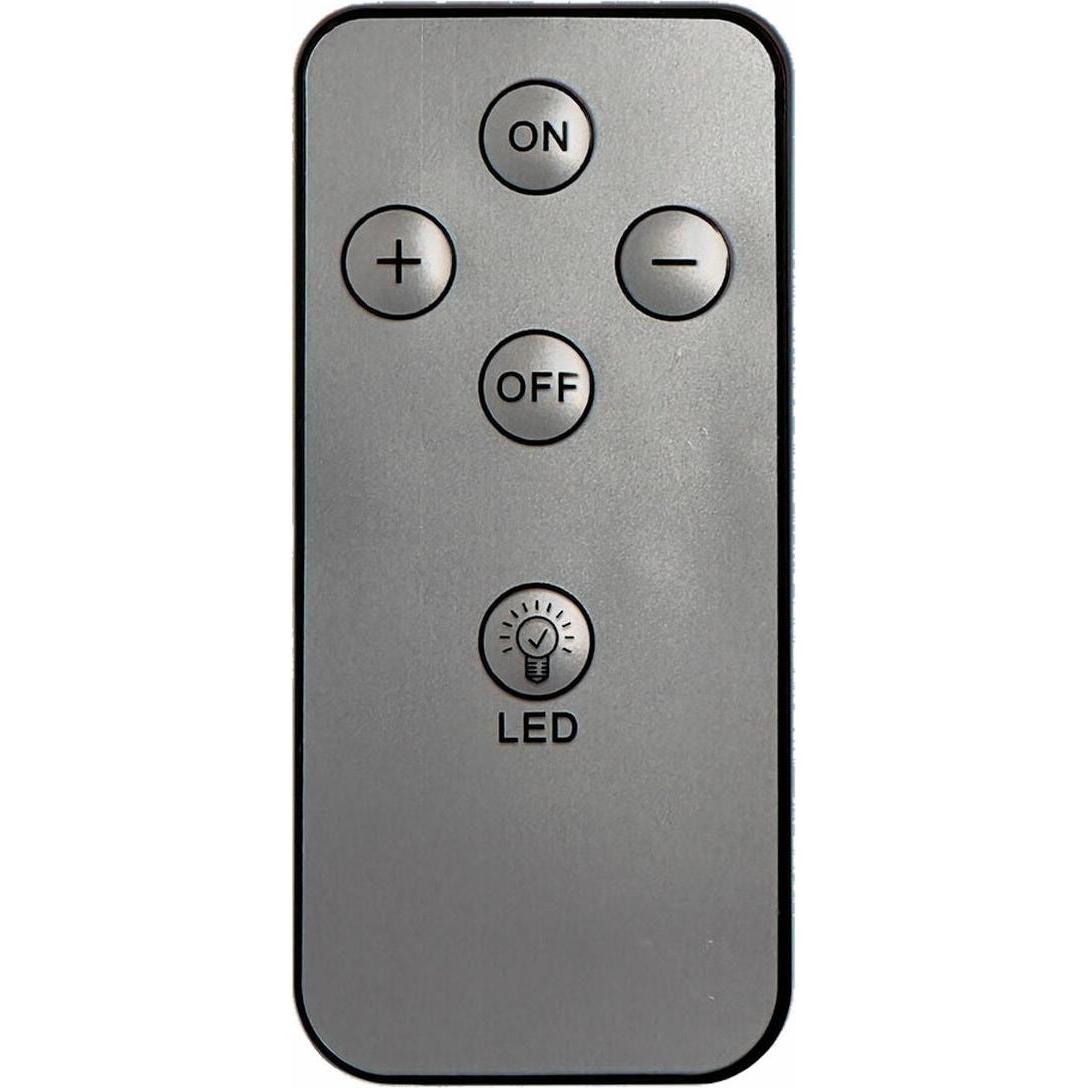 EDM Fernbedienung für Ventilator (Klimaanlage) 33524 33523 Ersatzteil Silberfarben, Accessori per condizionatore d'aria, Argento