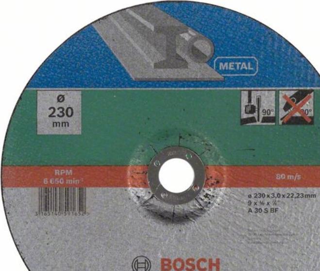 Produktbild Bosch Zubehör Trennscheibe gekröpft, Metall D= 230 mm