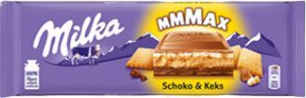 Image du produit Milka Mmmax Chocolat & Biscuit (300 g)
