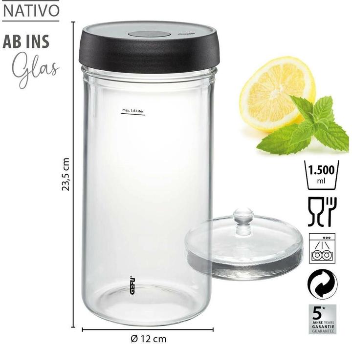 Produktbild GEFU Fermentierglas (1 Stk., 1.50 l)