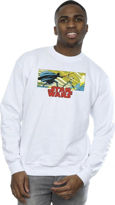 Produktbild Star Wars Comic Strip Luke And Vader Sweatshirt (XXL)