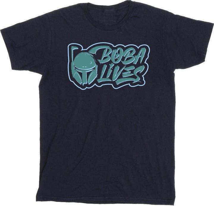 Produktbild Star Wars The Book Of Boba Fett Lives Chest TShirt (5XL)