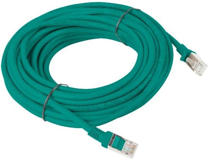 Produktbild Lanberg Patchkabel RJ45 Kat. 6 UTP 10m grün (U/UTP, CAT6, 10 m)